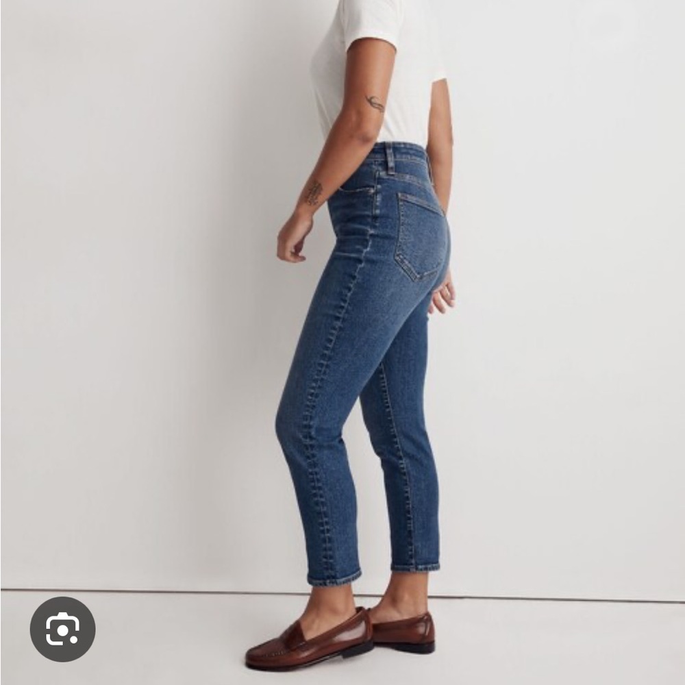 Madewell NWT CURVY perfect vintage straight jean fits like 24